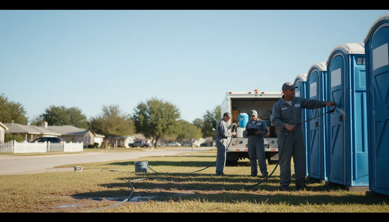 Long-Term Portable Toilet Rental in Antoine, AR near me